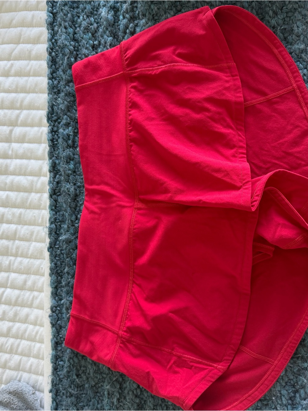 lululemon athletica dark red Athletic Shorts